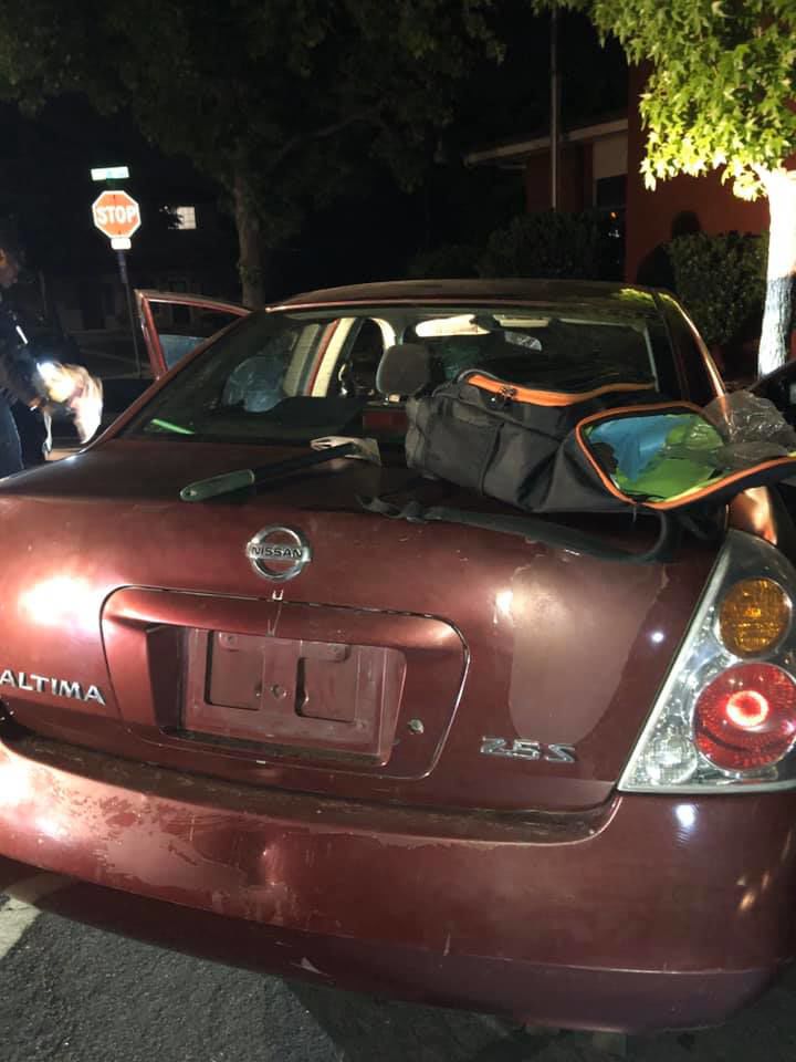 Car suspected in Brentwood jewelry store burglary